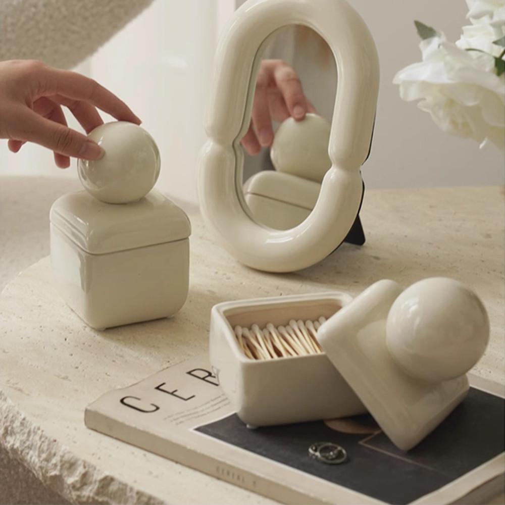 노지카 미드센츄리 모던 볼륨 액세서리 보관 다용도 정리함