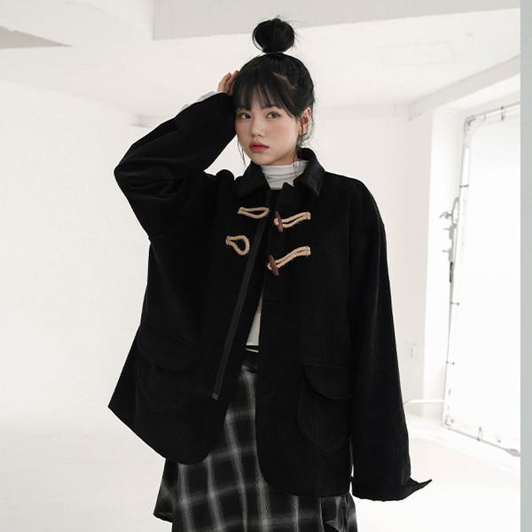 [유니섹스]에센스 더플 코듀로이 자켓