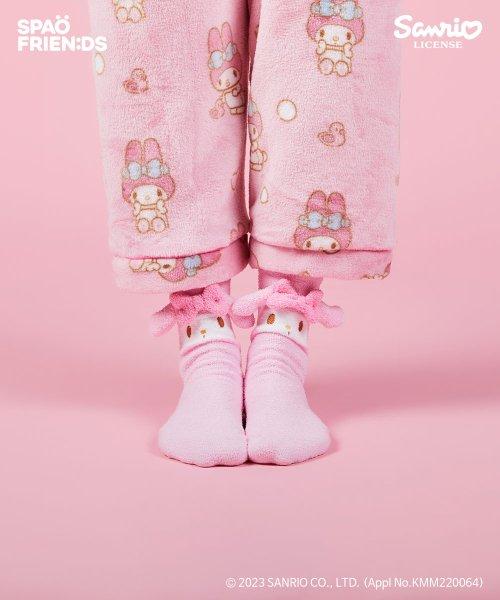 (산리오캐릭터즈) 뽀짝 수면양말(PINK)_SPMAD4TU01