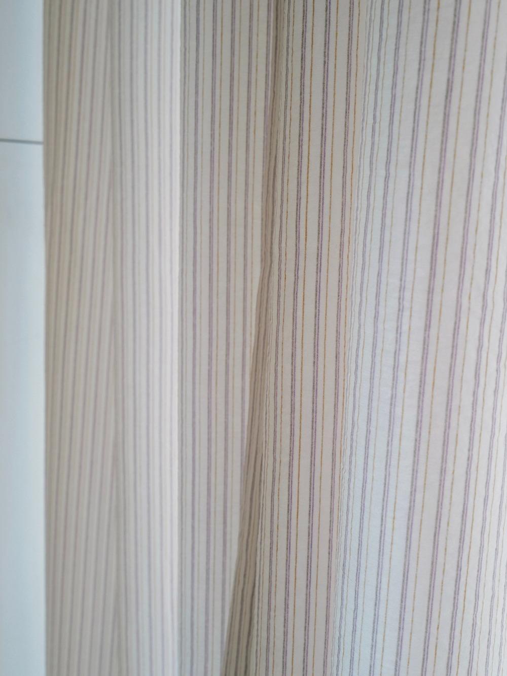 Letter stripe curtain (2size)
