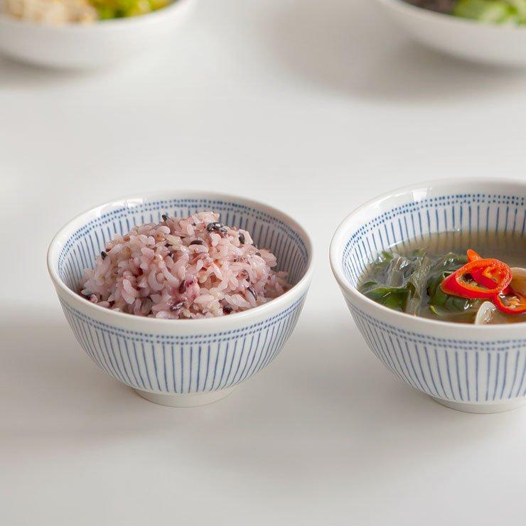 아오이 1인 밥공기, 국그릇 세트