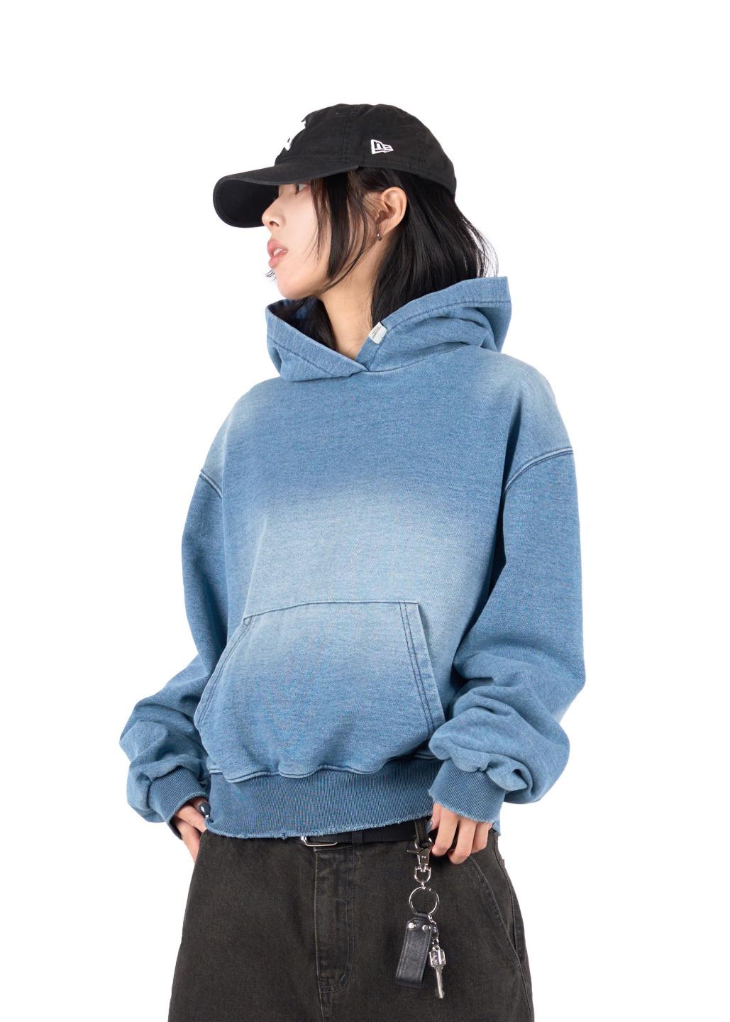 FLASH DENIM HOOD