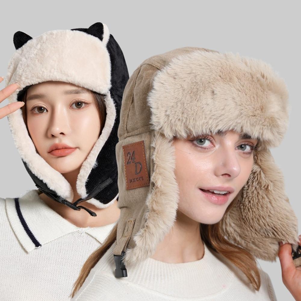 군밤모자 방한 귀달이 겨울 털 군밤장수 투포디 모자