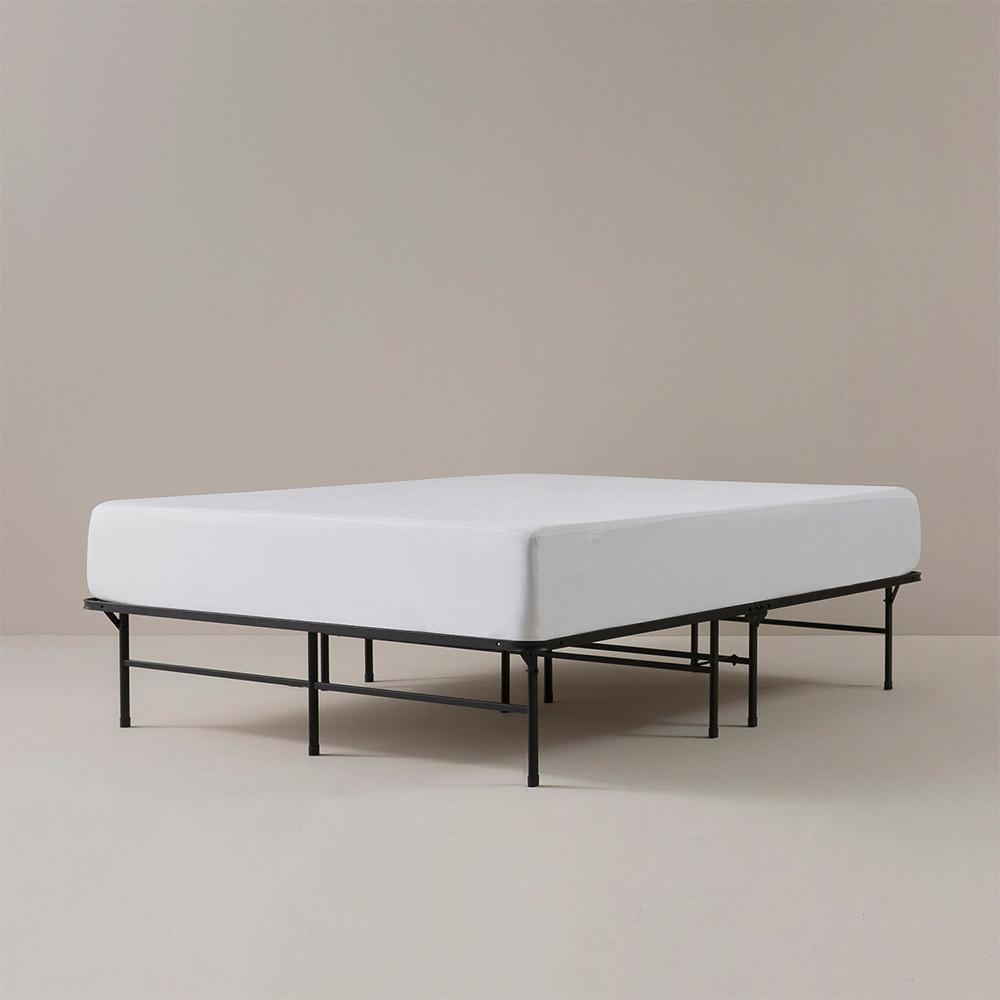 지누스 스마트베이스 엘리트 침대 프레임 블랙/화이트 (싱글)