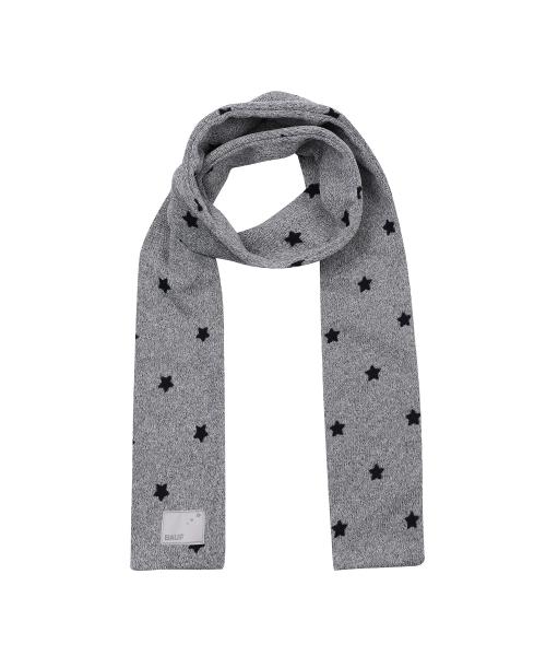 스타 니트 머플러 [그레이]