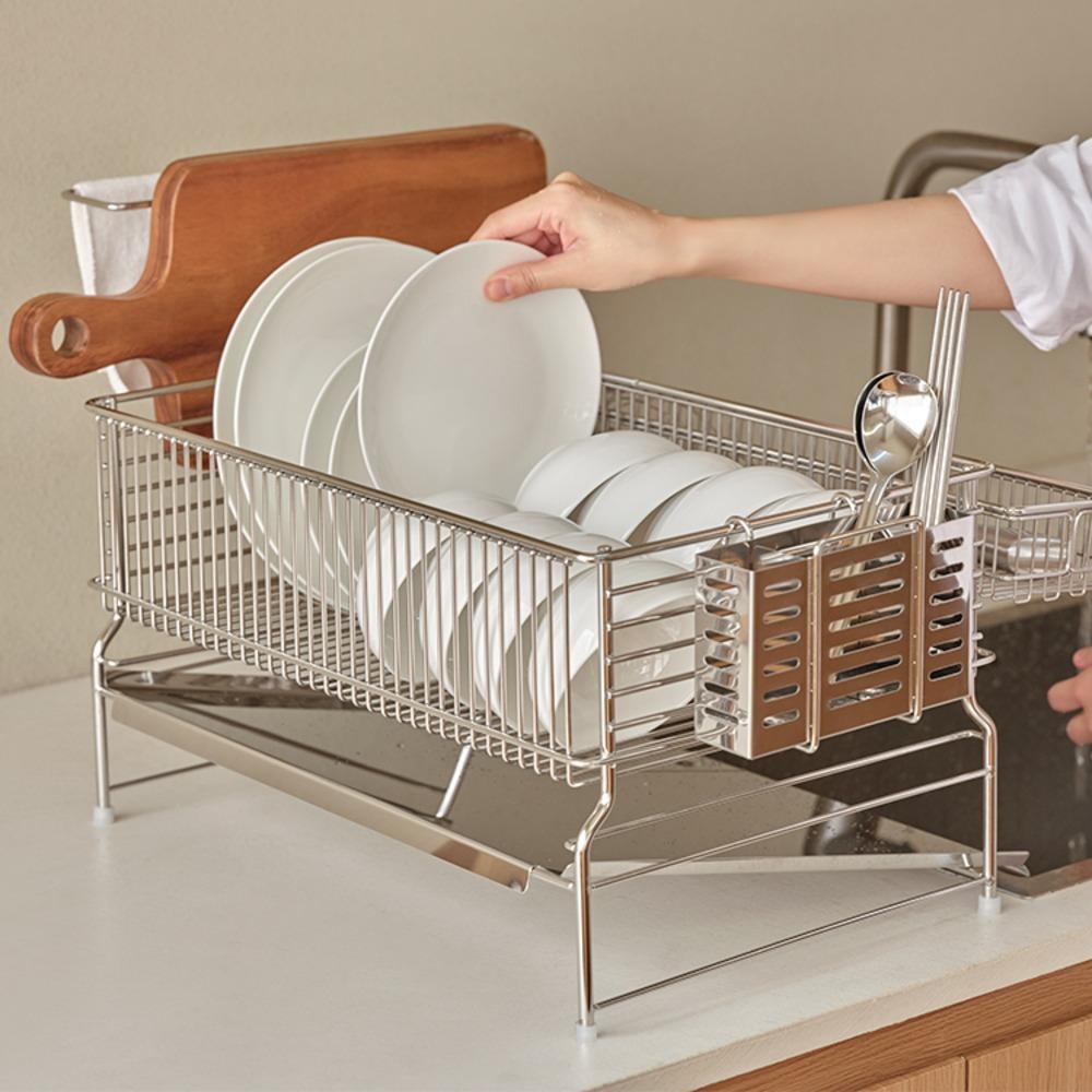 JBJ 비블레스 올스텐 304 루미너스 올인원 1단 식기건조대