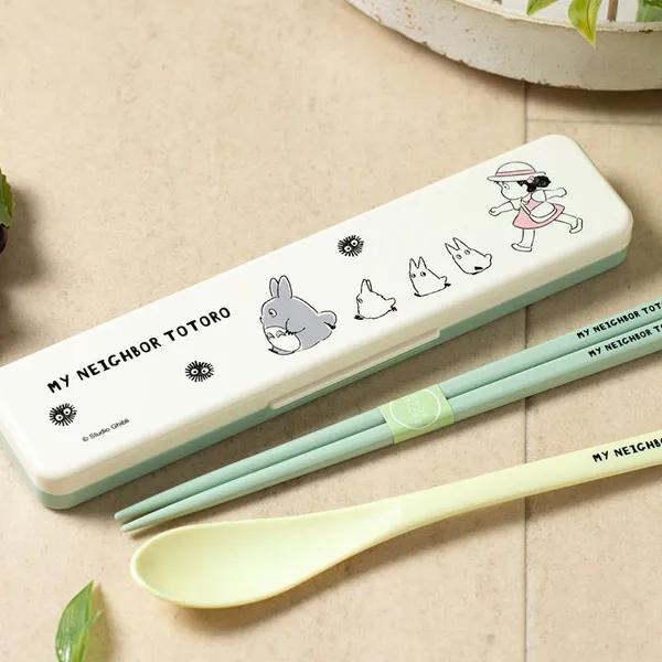 지브리 이웃집토토로 런치 수저 도시락수저세트 (행진)