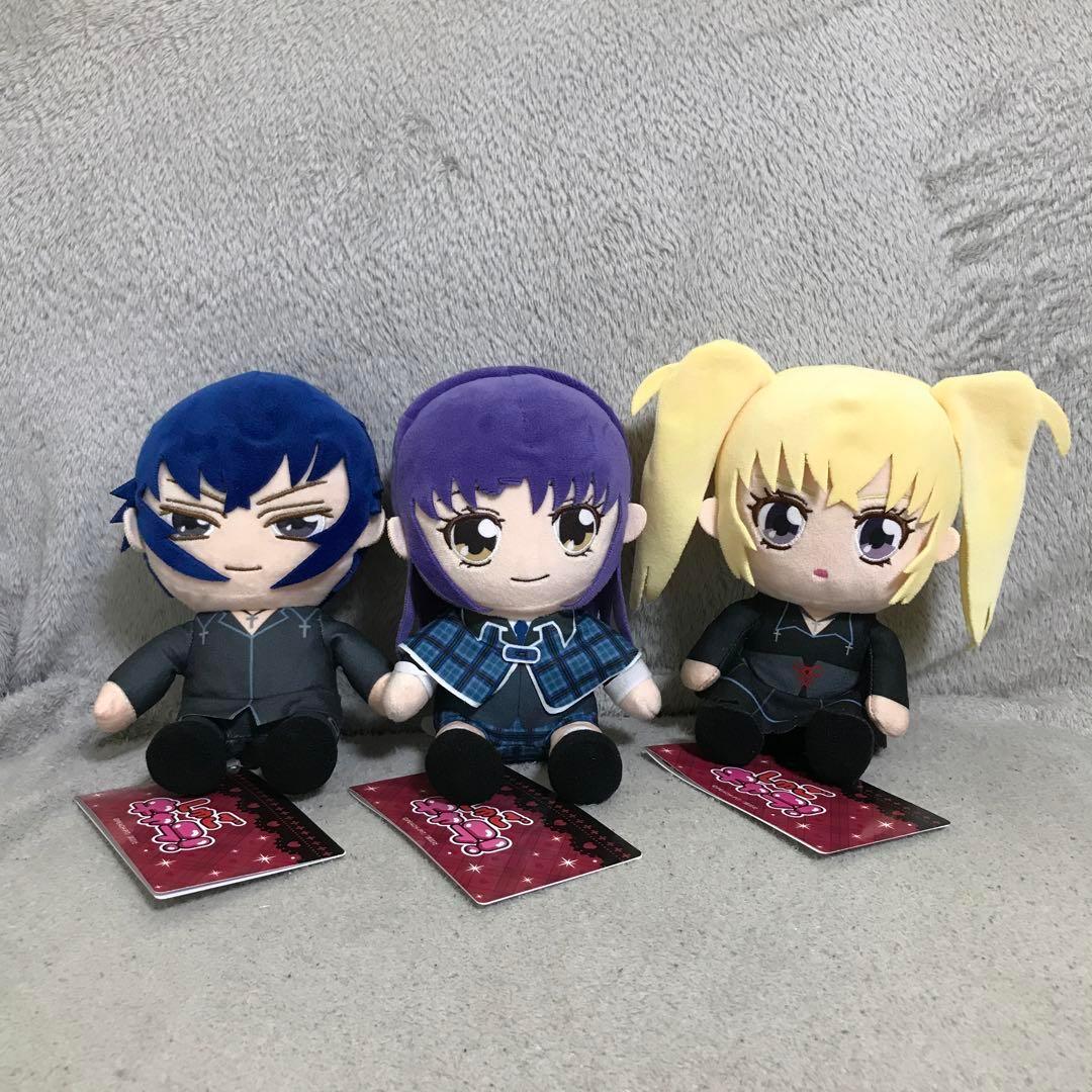 しゅごキャラ！ぬいぐるみ  藤咲なでしこ  ほしな歌唄　月詠イクト　3種セット