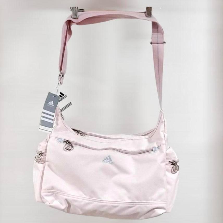 아디다스 딸기우유 핑크 가방 호보백 stc 진리 대대장 이코 솜 빈티지