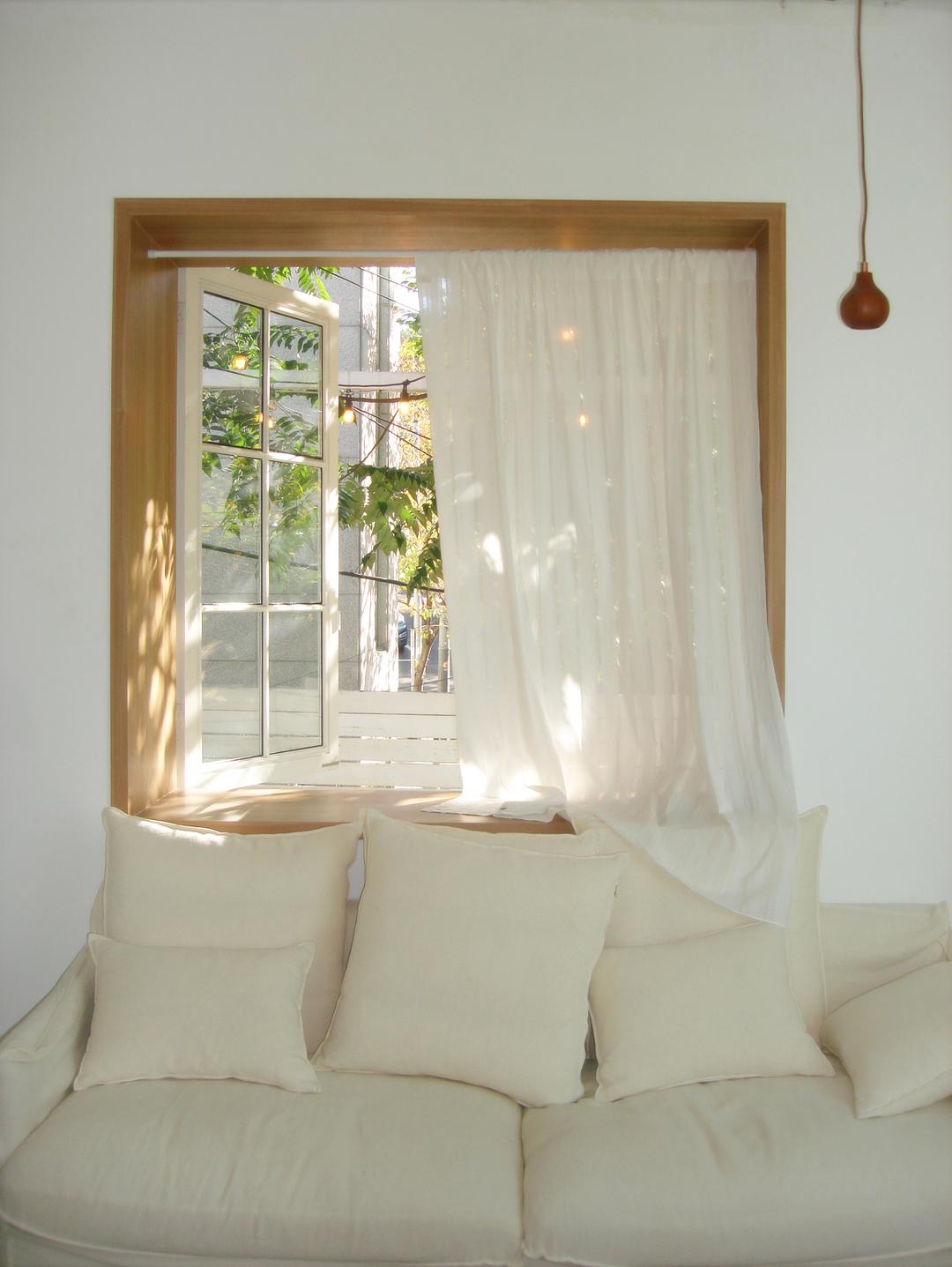 Mild Stripe Door Curtain