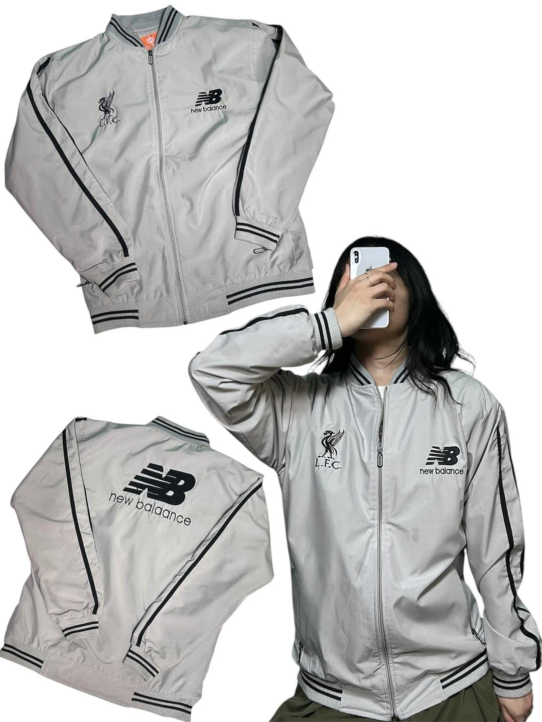 뉴발란스 그레이 리버풀 봄버 자켓 점퍼 XL | 후루츠패밀리