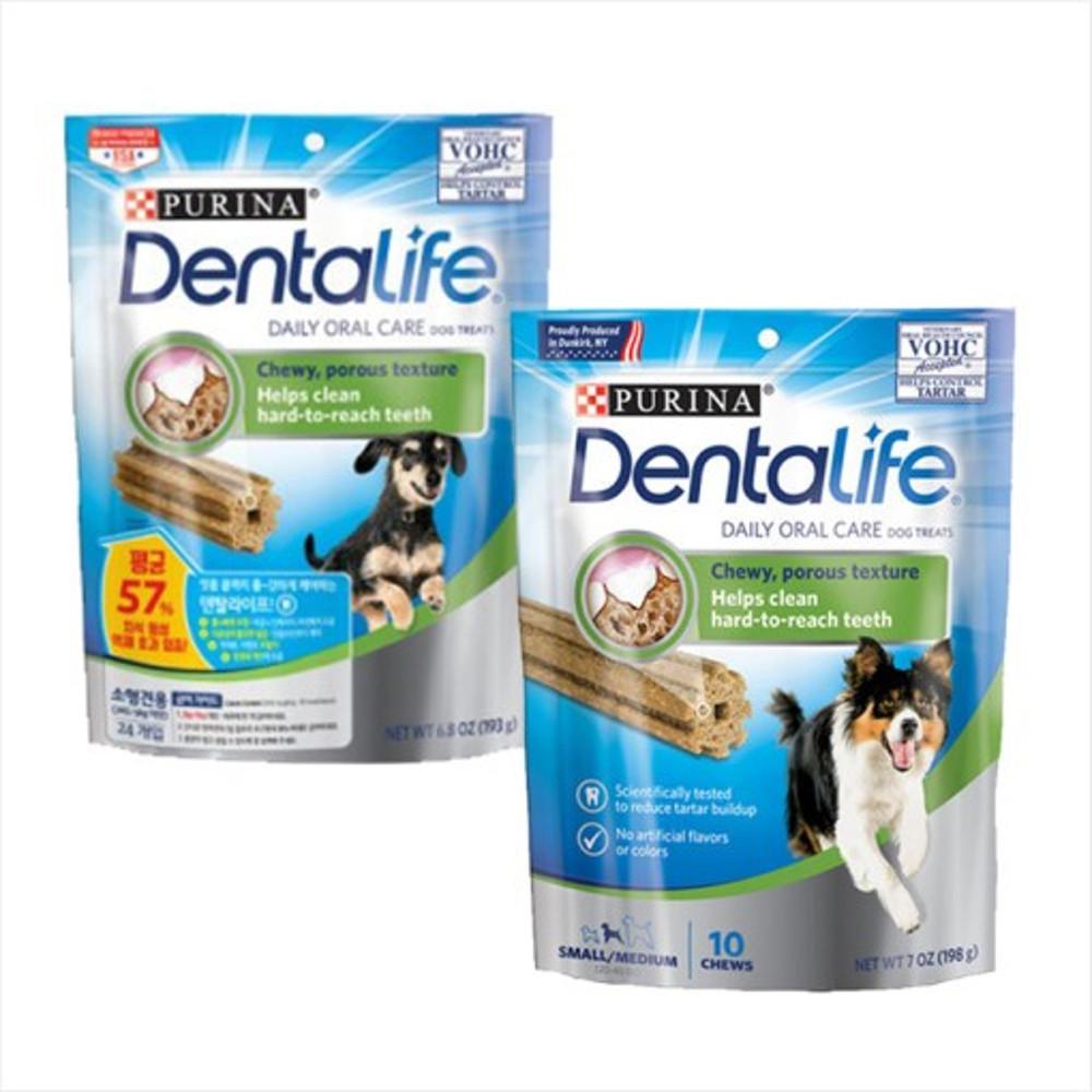 퓨리나 덴탈라이프 독 덴탈껌 치석제거 스몰&미디움(23년11월)15시 주문 당일발송