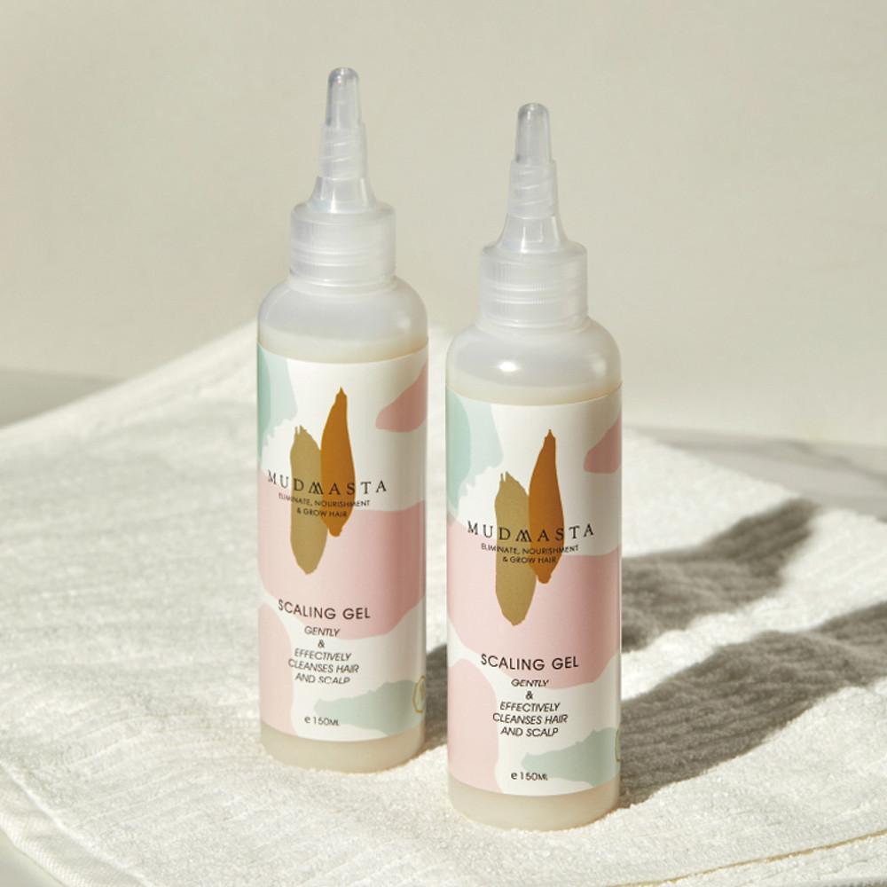 머드마스터 핑크클레이 스케일러 두피스케일링 젤 150ml 마스타 미용실전용