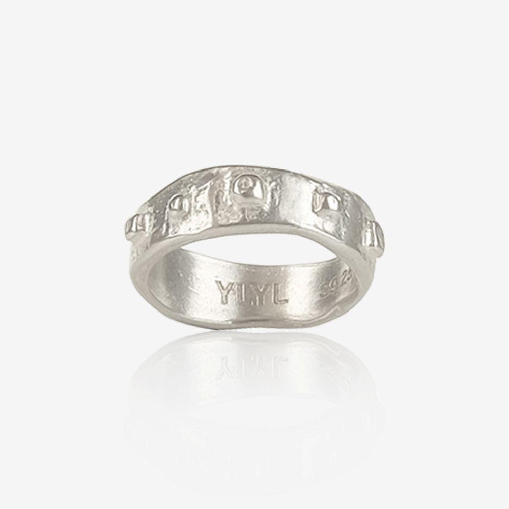 Stud ring, SILVER