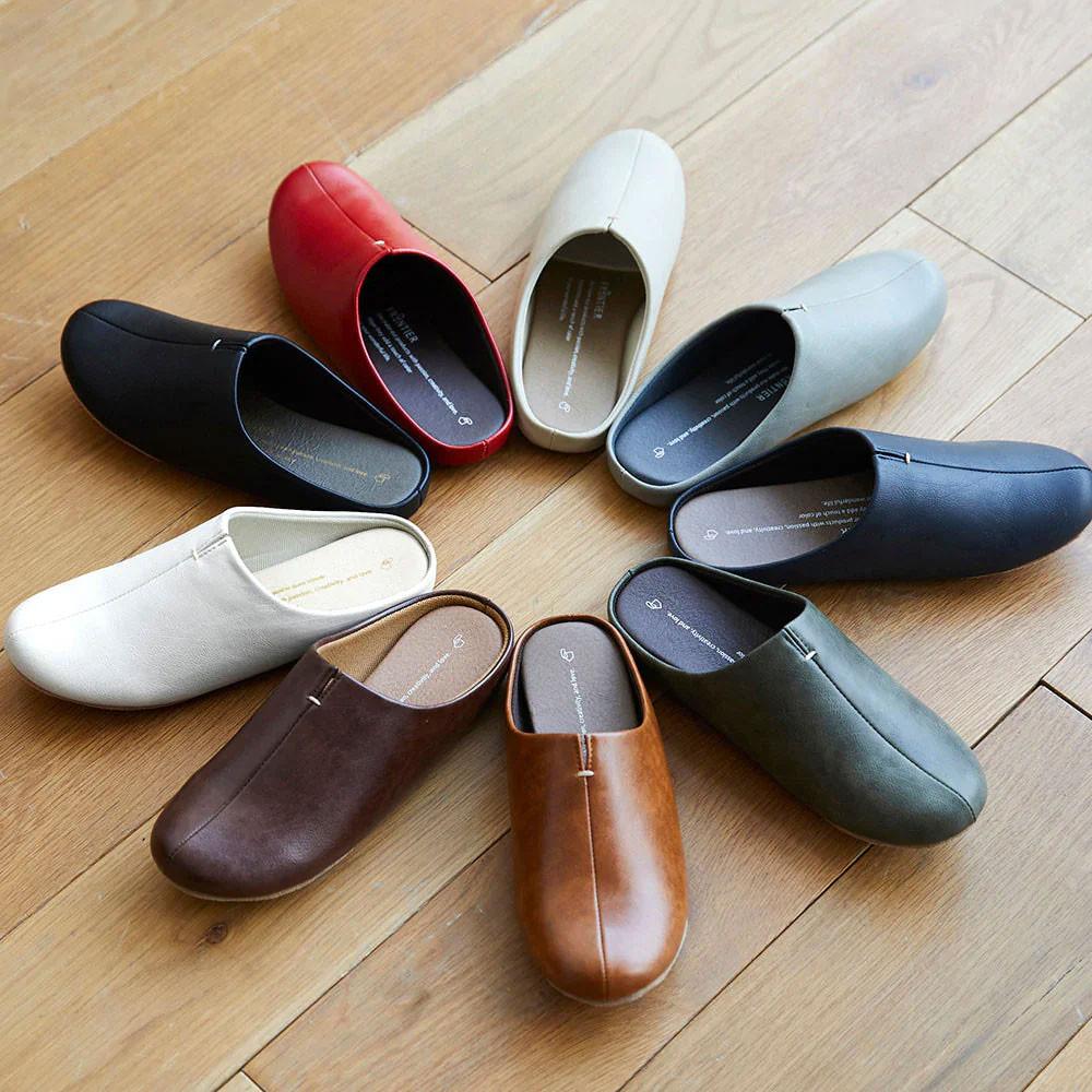 프론티어 룸슈즈 실내화 FRONTIER ROOM’S 가죽실내화 거실용 슬리퍼