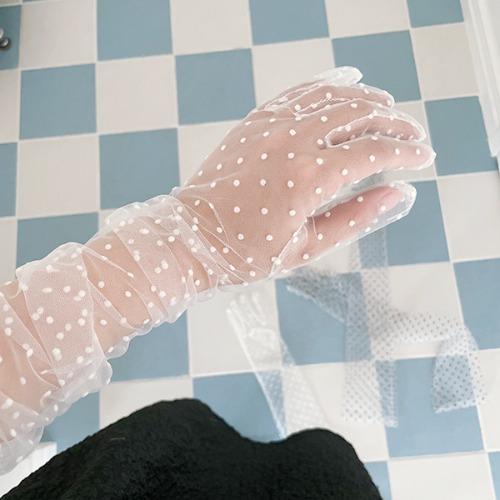 Dot Lady Gloves 도트레이디장갑(2색)