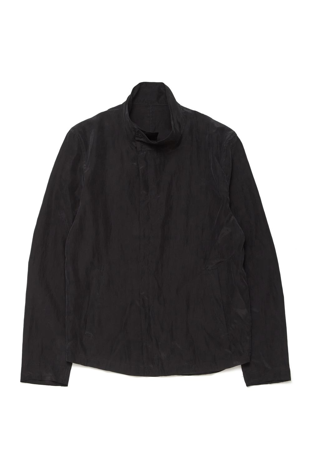 High Neck Shirket Black