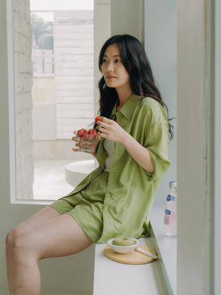 [100% MODAL] COMFORT PAJAMA SET-UPㅣBASIL