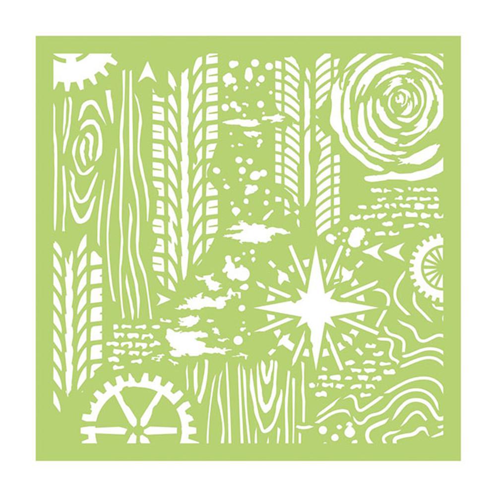 KAISERCRAFT DESIGNER TEMPLATE IT472 Adventure 어드벤쳐 스텐실 도안