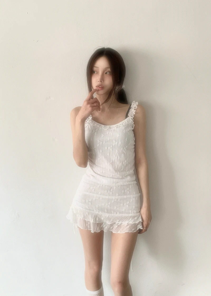 프릴리 사이드 셔링 미니 OPS