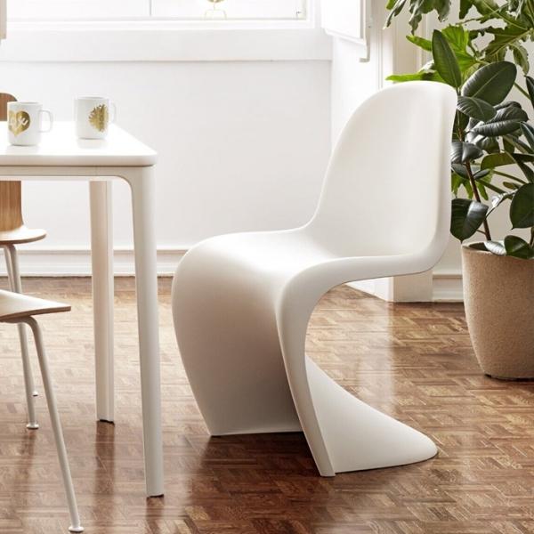 (리빙위크_트리플) 비트라 팬톤체어 뉴하이트 Vitra Panton Chair White