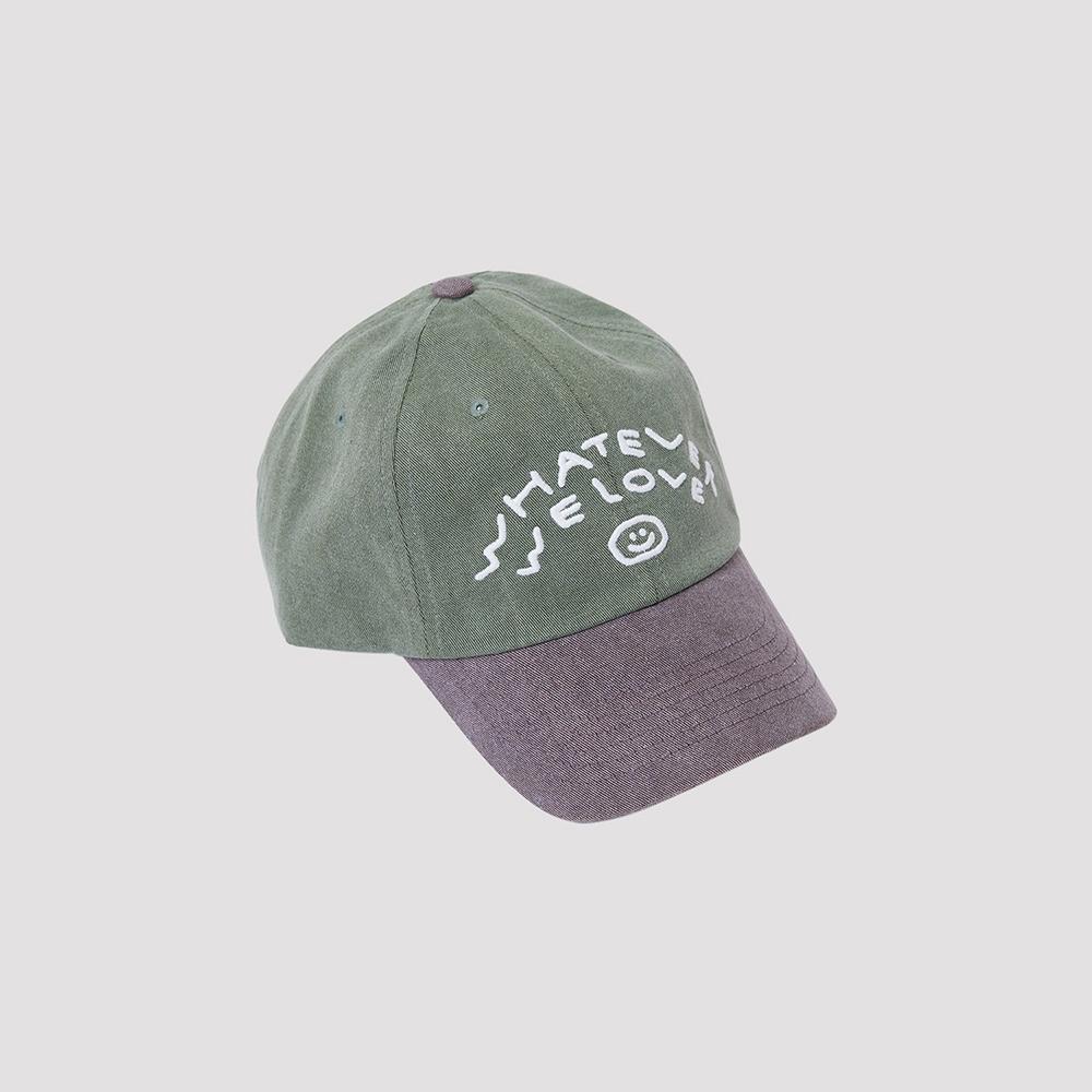 WASHING CAP WE LOVE KHAKI BROWN