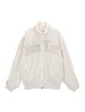 TEDDY FLEECE JUMPER IN IVORY