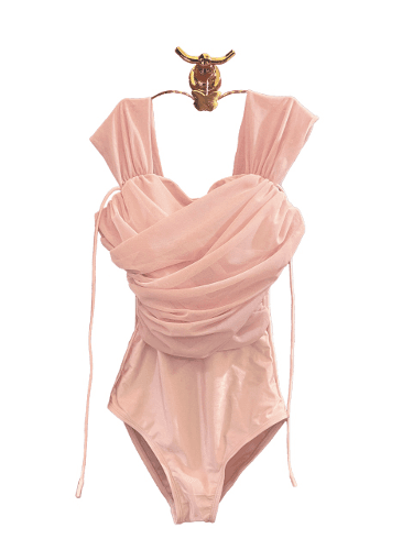 Serenity Leotard Apricot