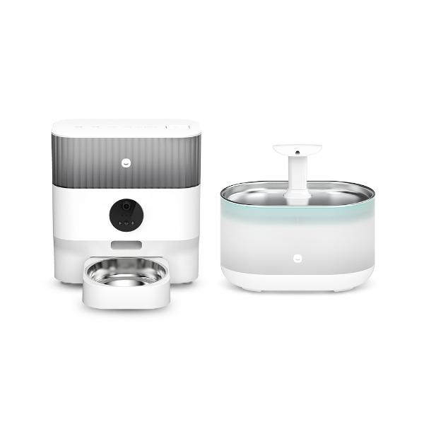 [세트할인] 스마트 펫 급식기+펫 정수기 올인원