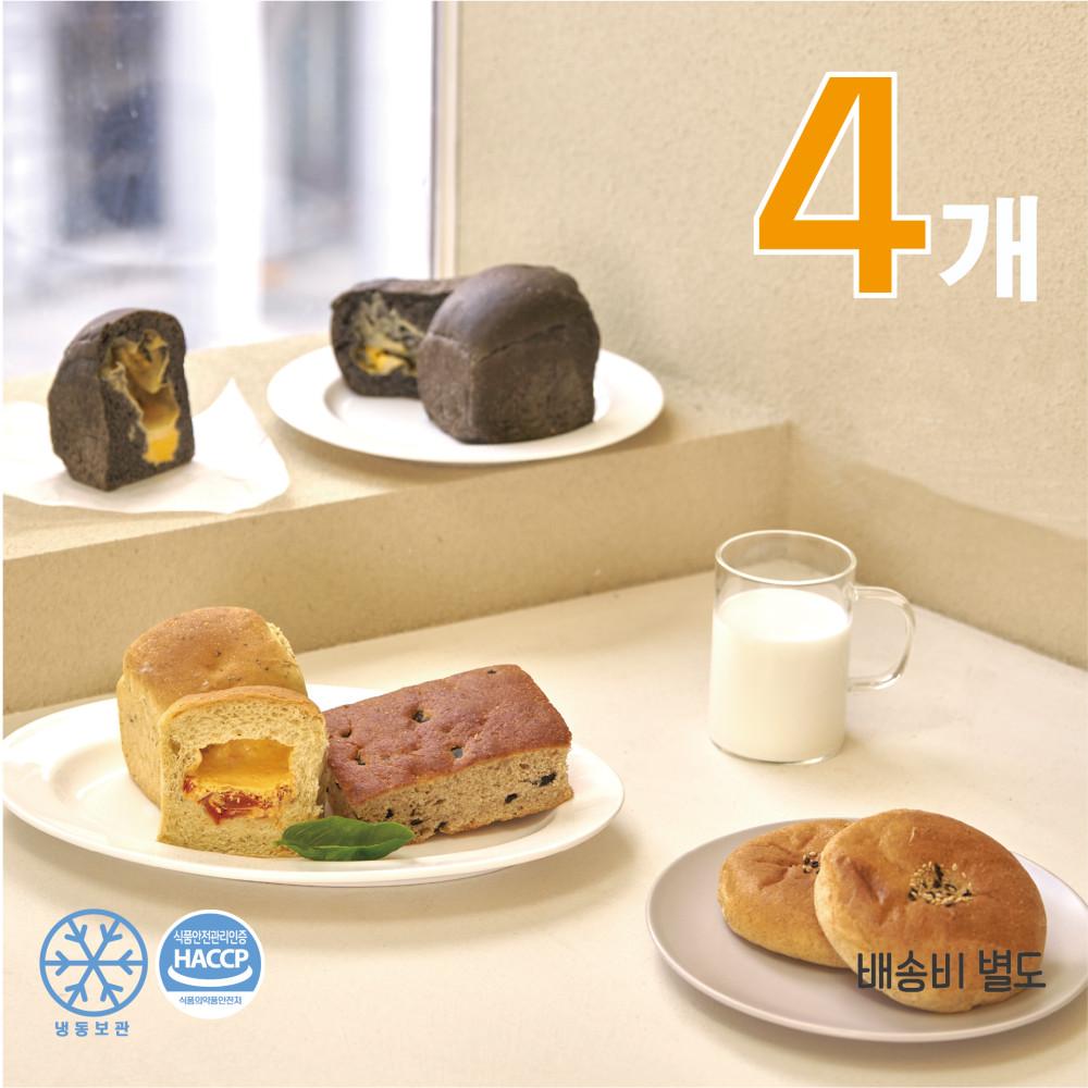 [12월 감사전] 프레드 큐브 식빵(레드,블랙큐브) Pread Pick 치즈 듬뿍 4개