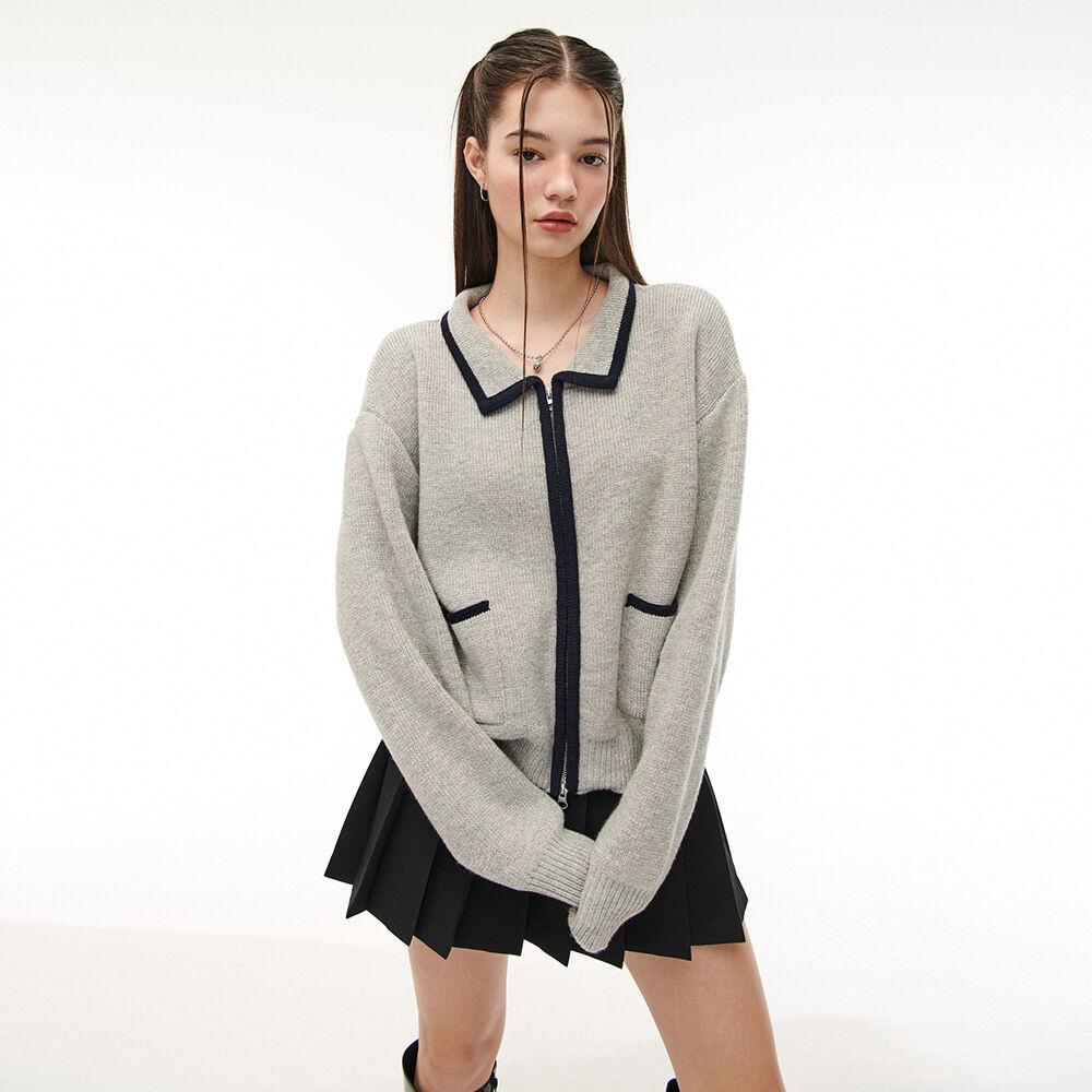 [주문제작] Kona Cardigan_Gray
