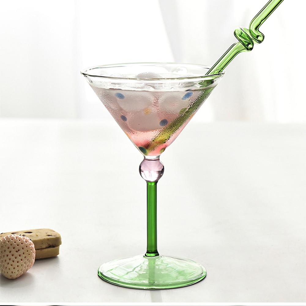 컬러도트 마티니 글라스 칵테일잔 마가리타잔 150ml