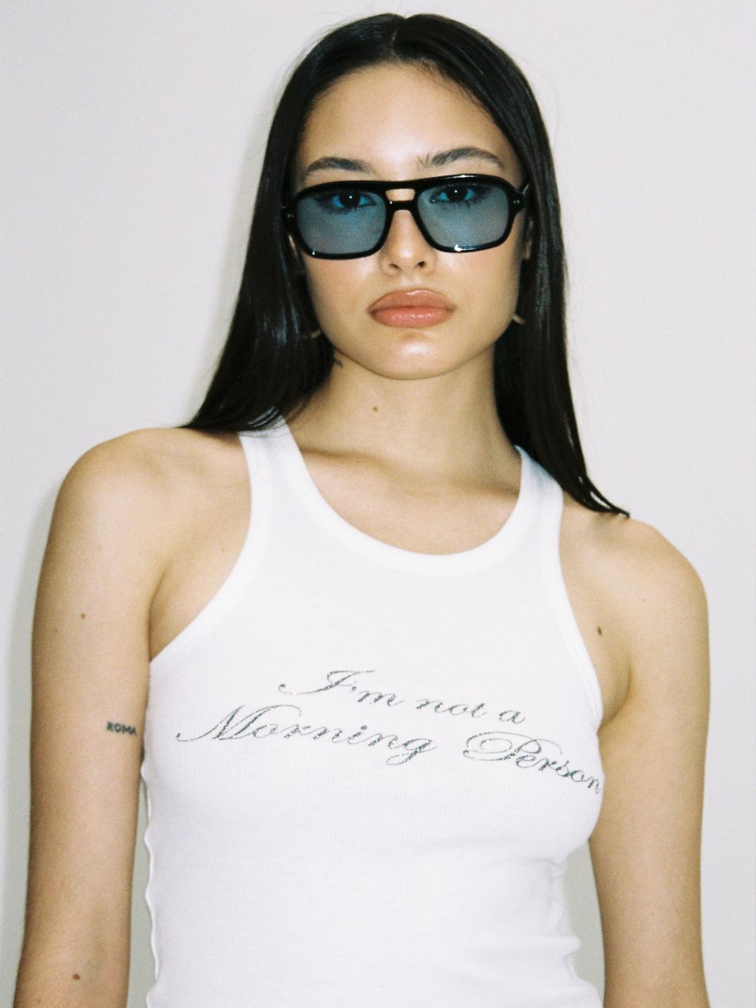 Bling Bling Tank - Shimmer White - SM