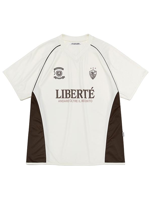 FOOTBALL JERSEY TEE [IVORY]