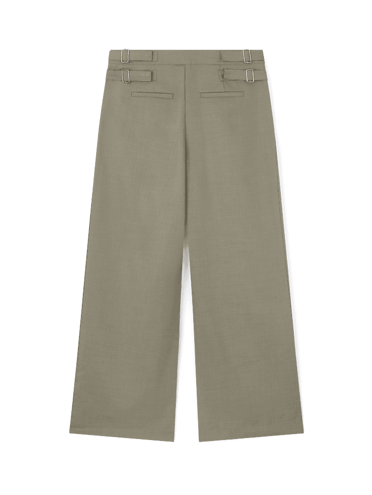 buckle slacks [2color]