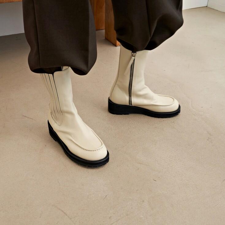 45mm Kendra Rugged Boots (White)