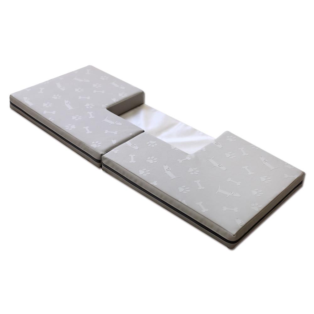 더플래 디딤 논슬립 강아지 계단 보조매트(접이형) : 더플래