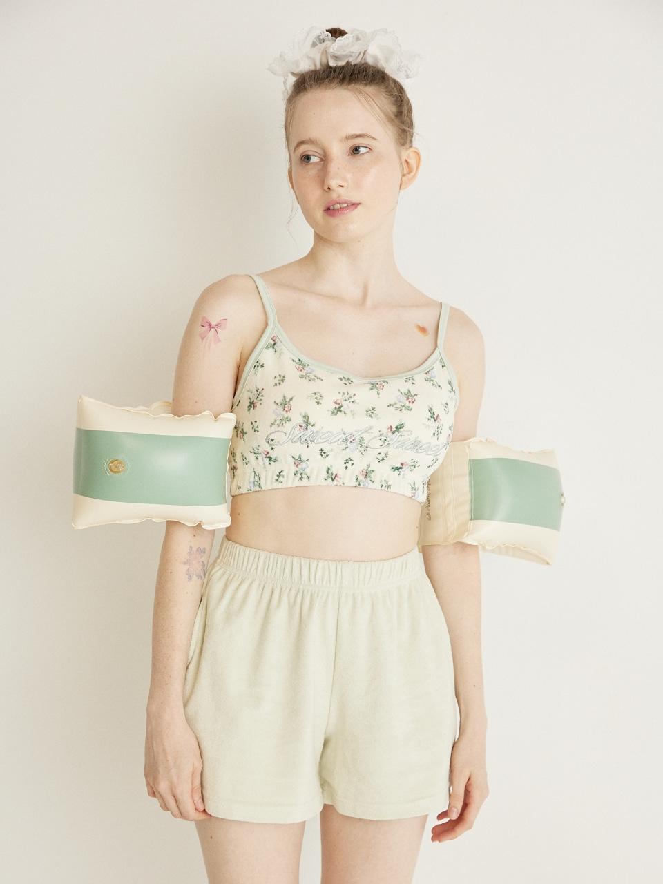 ICE CREAM TERRY SWIM SET UP - GREEN