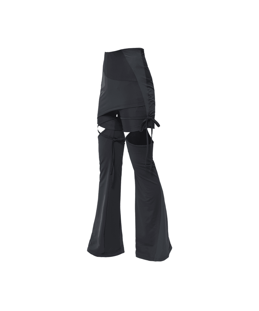 (6/26 Restock, 순차배송) Detachable Strap Skirt Shorts / Charcoal