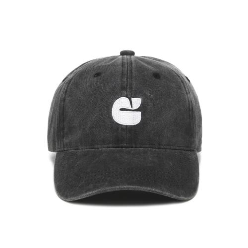 뉴 로고 워시드 캡 BLACK_J74104010