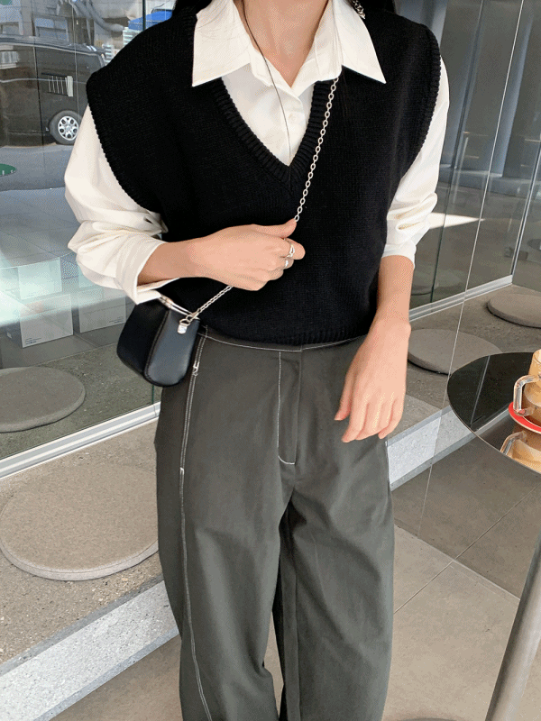 [주문폭주]미니 큐브 체인 크로스백(3color)