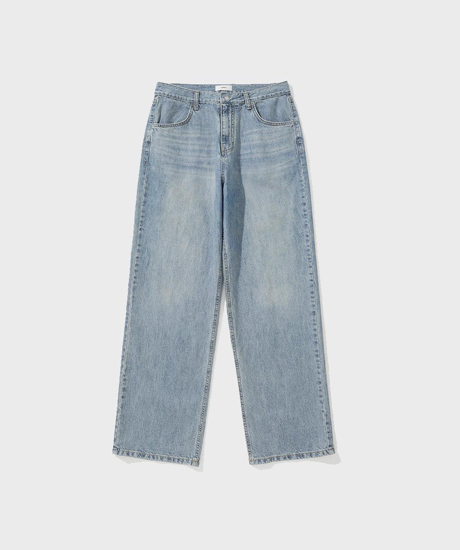 309 Wide Tapered Denim - Light Blue (Selvedge)
