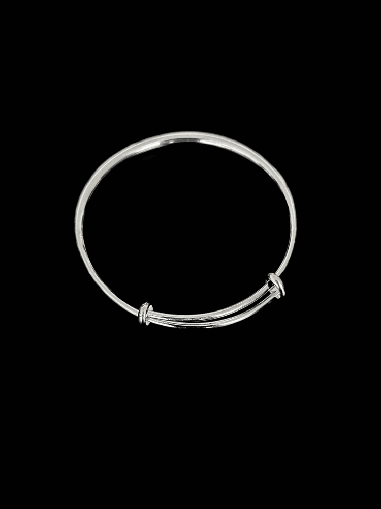 실버) 지드 레이어드 뱅글