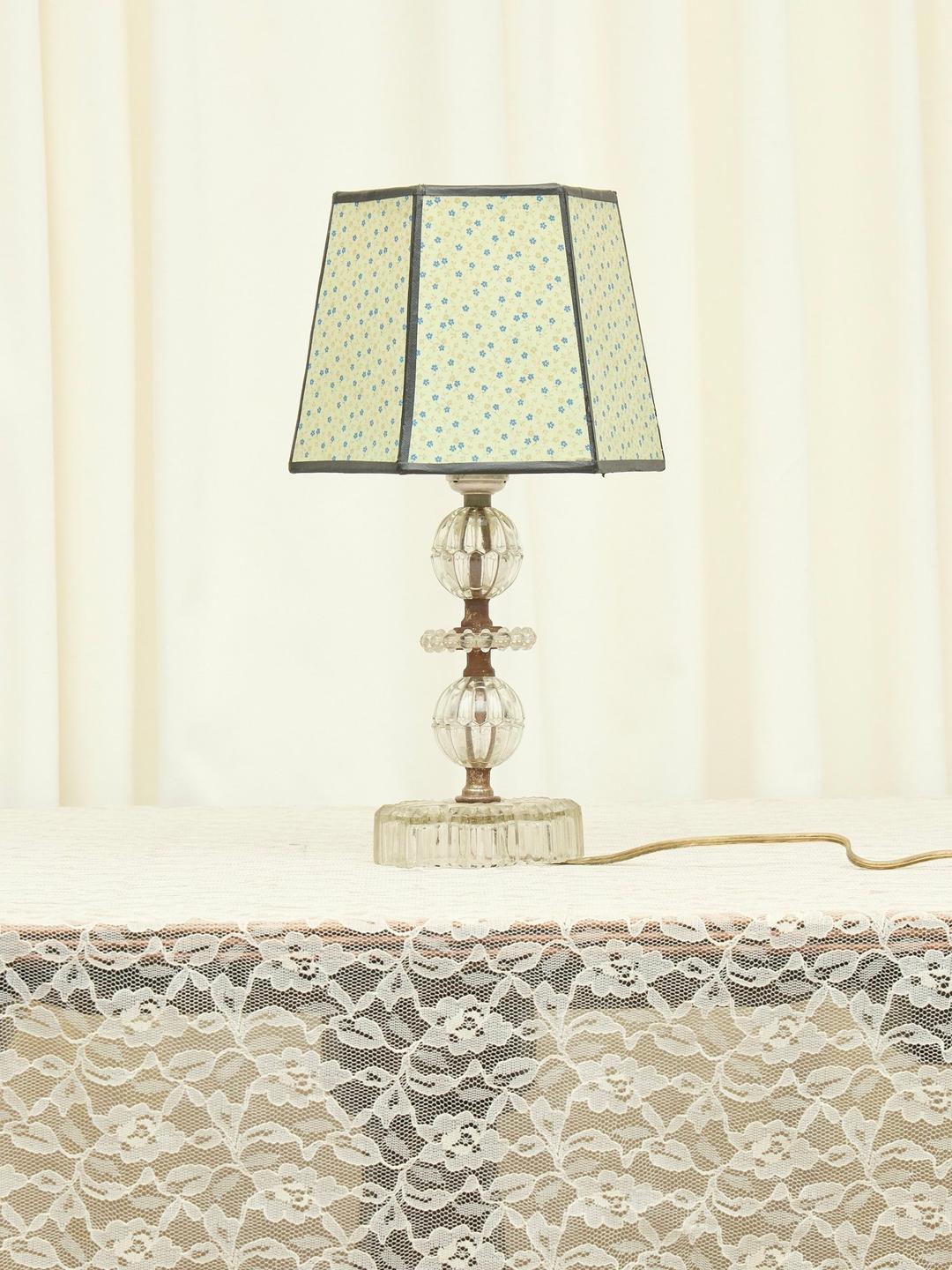 Vintage Crystal Vanity Lamp — Tanner Fletcher