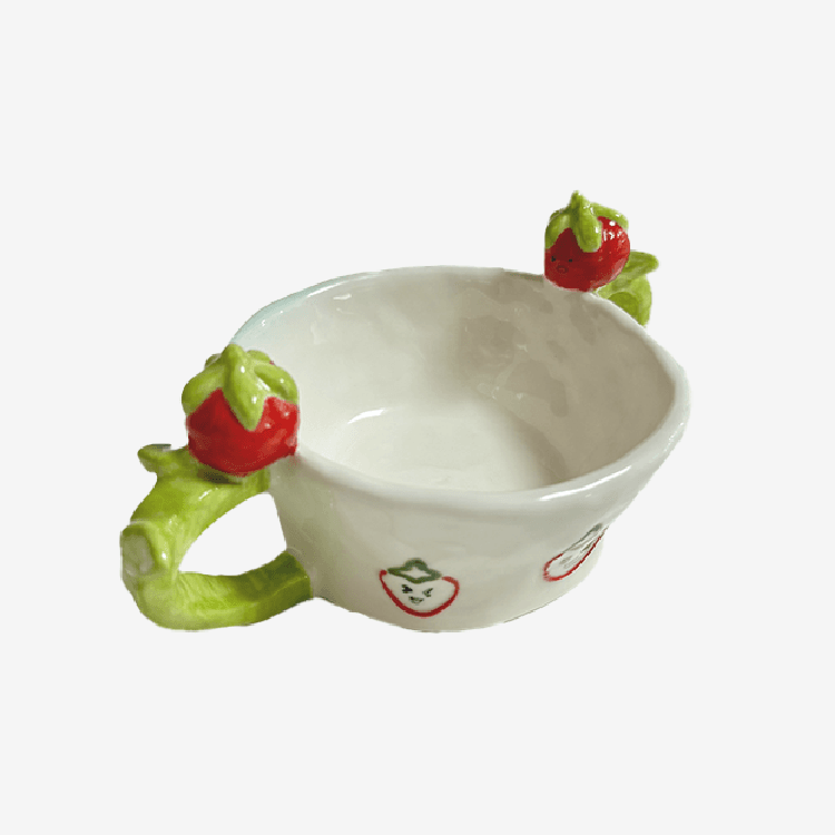 이모티콘 토마토 보울