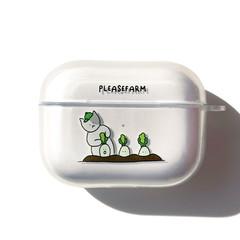 플리즈팜 무뽑는 이장고양이 투명 TPU 에어팟케이스 (1 2 3) 세대 프로 프로2