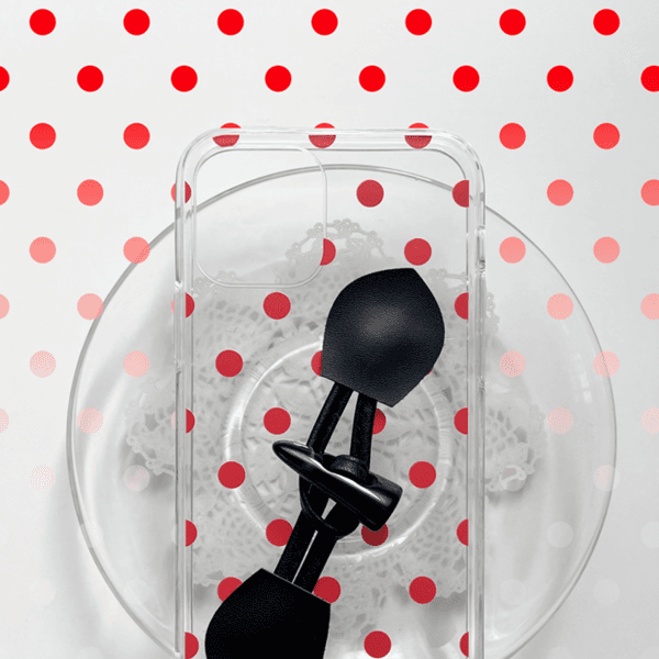 (T)OGGLE CASE DOT (RED)