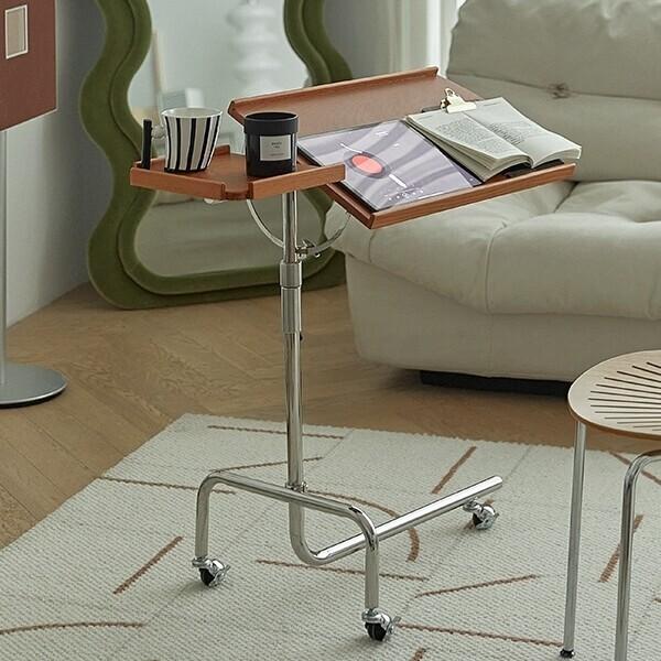 심포 각도 기울기 조절 이동 테이블