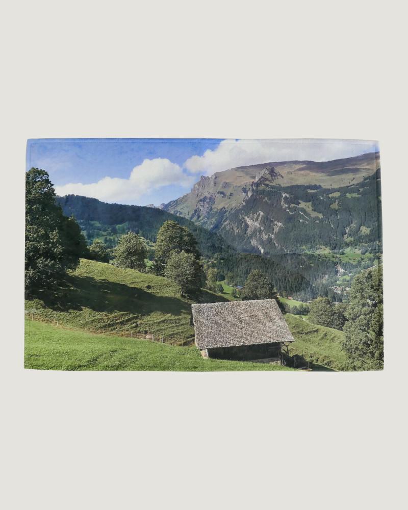 [꼼마레] 부드러운 스위스 빌리지 극세사 식탁 거실 러그 카페트