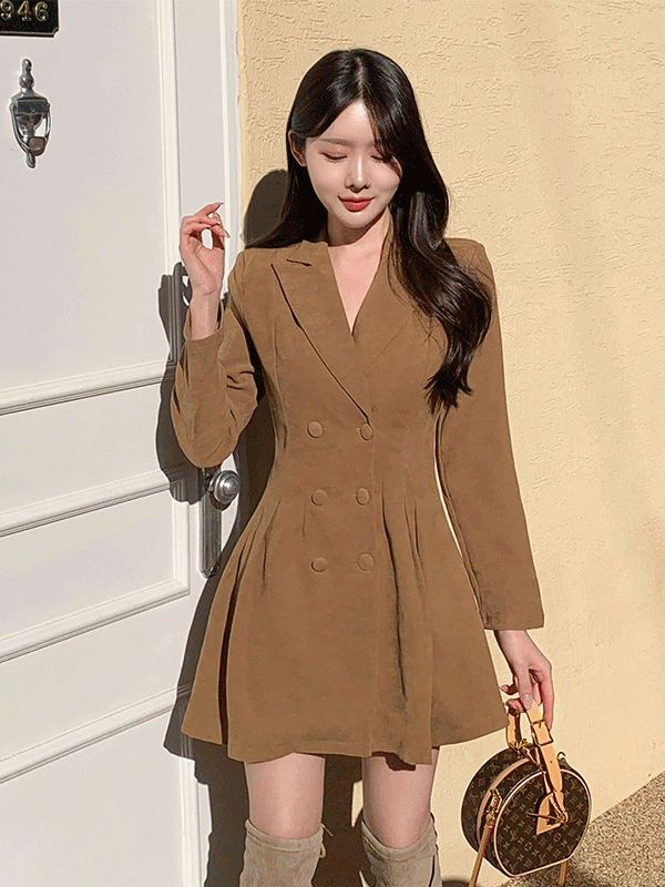 [분위기❗] 더블 플리츠 원피스 / 스웨이드원피스 겨울원피스 하객원피스 하객룩 트위드원피스 니트원피스 트렌치원피스 플레어원피스 숏코트 울코트 핸드메이드 코트 드레스 오프숄더원피스 미니원피스 셔츠원피스 레이어드 머메이드 연말원피스 파티원피스 크리스마스